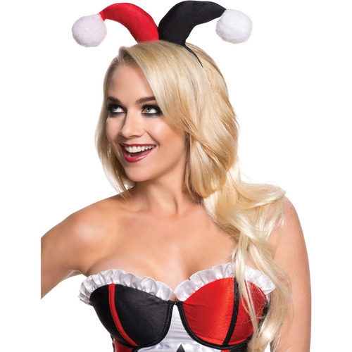 Diadema Harley Quinn Accesorio De Disfraz Para Mujer