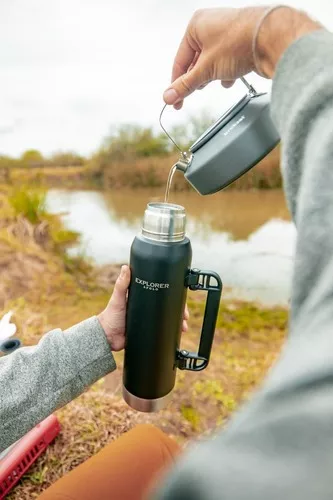  Stanley - Termo clásico de boca ancha con aislamiento al vacío  : Hogar y Cocina