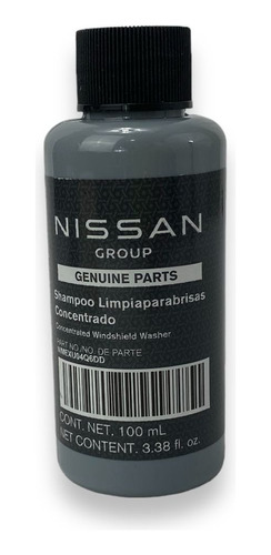 Shampoo Limpia Parabrisas Nissan Original
