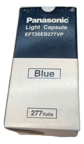 Panasonic Light Capsule Eft20eb277vp Blue 277 Volts **fr Ccg