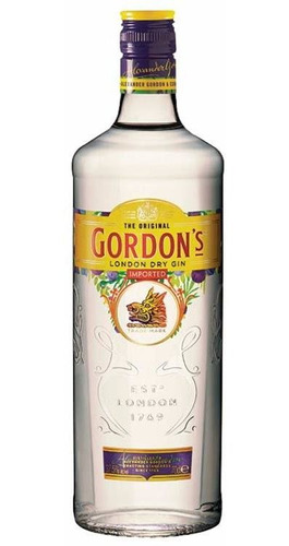 Pack X 6 Unid Gin   700 Cc Gordons Gin Y Vodka