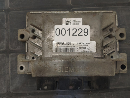 Ecu Renault Sim32 Codigo1229