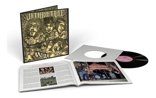 Libreto desplegable Lp Jethro Tull, doble tapa, 24 páginas, 180 g