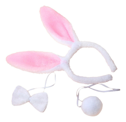 / Conjunto De Disfraz De Para Mujer, Diadema Con Orejas De
