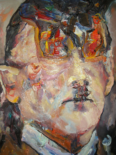 Retrato Adolfo H. Arte Microconceptual. La Rocca
