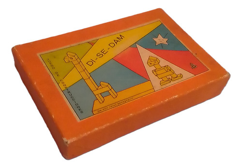 Juego De Maderitas Construccion Di-se-dam. Didactico 27 Construcción (Usado)