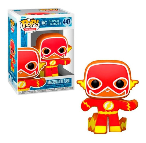 Funko Pop Gingerbread Flash - Dc Navideño Holiday 2022 - 447