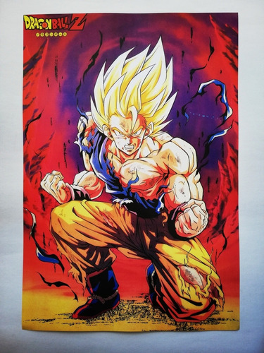 Poster Dragón Ball Z Goku Super Saiyajin 