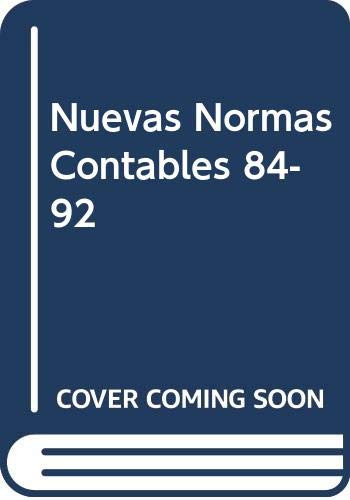 Libro Nuevas Normas Contables: 1984 - 1992 De Enrique Fowler