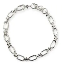 Comprar Pulsera De Plata 950 Cadenas Rectangulares -longitud De 19cm