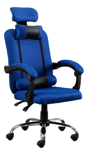 Silla De Escritorio Gamer Ps4 Con Almohadones Reclinable