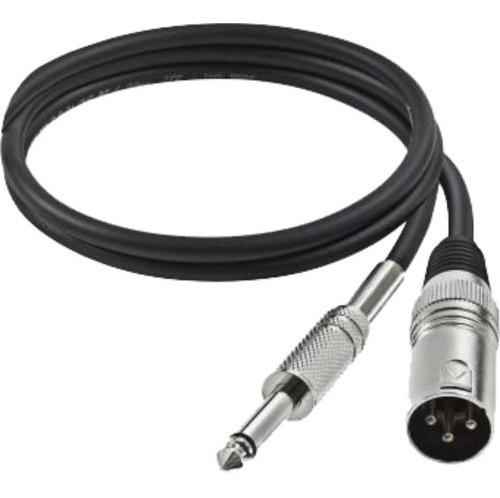 Imagem 1 de 1 de Cabo P10 Mono X 1 Xlr Macho Jjf Mono 1 Metro