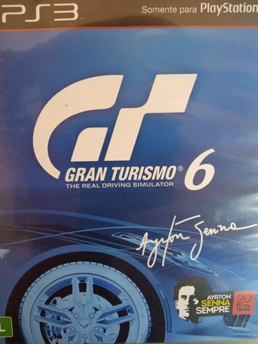 Gran Turismo 6 Jogo Midia Fisica Do Ps3