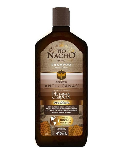 Tío Nacho Shampoo Henna Egipcia 415 Ml