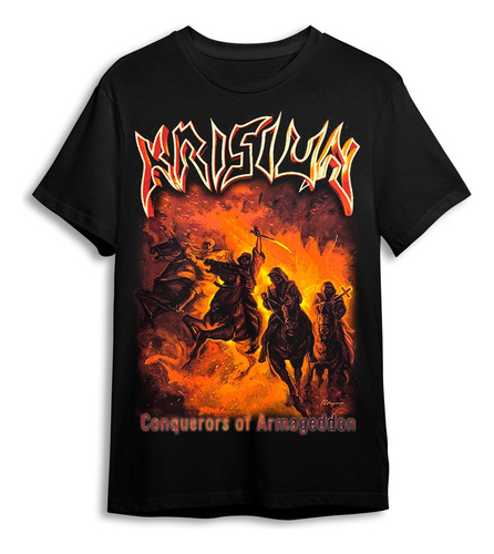 Polera Krisiun - Conquerors Of Armageddon - Holy Shirt