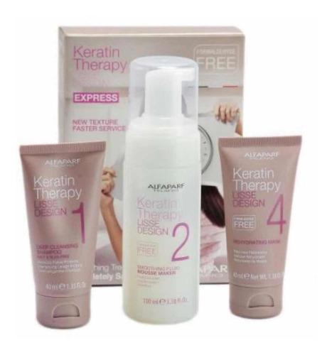 Imagen 2 de 2 de Keratin Liss Therapy Lisse Design Express
