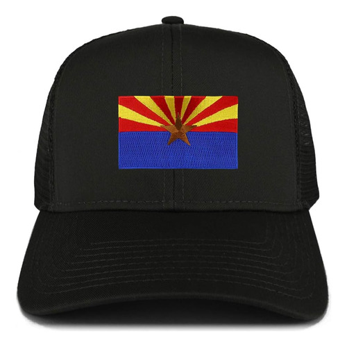 Armycrew New Arizona Home State Flag Gorra De Malla Con Parc