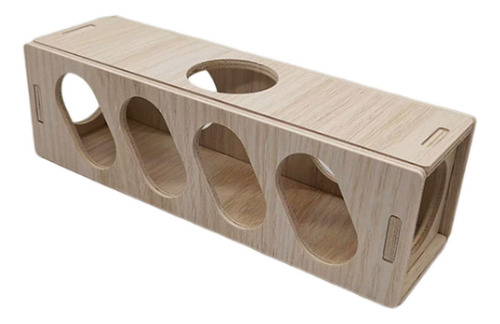Cobertizo De Túnel De Madera Para Hámster, De Para