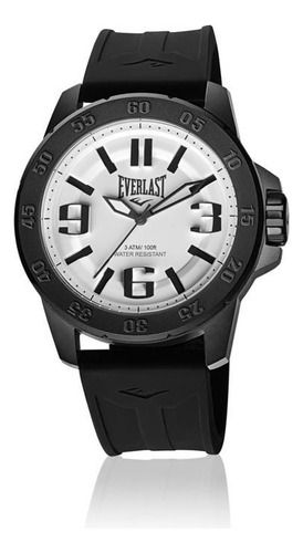 Relógio De Pulso Everlast Masculino Pulseira Silicone E695