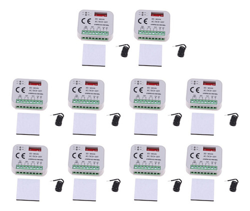 10x 300-900 Mhz Frecuencia Universal Puerta De Garaje De