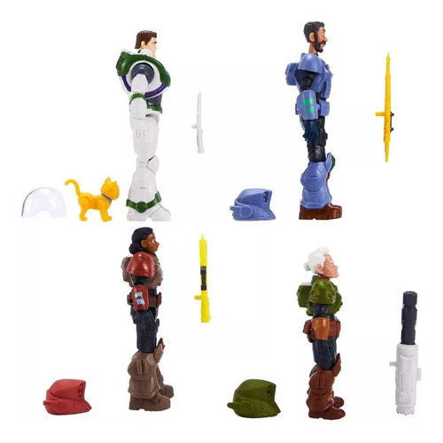 Disney Pixar Lightyear Recruits To The Rescue Figure 4 -pack