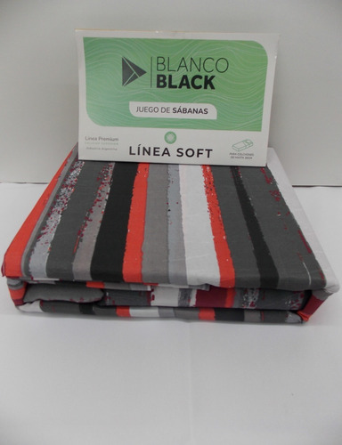 Imagen 5 de 7 de 10 Sabana Blanco Black Soft 2 1/2 Est. Mayorista