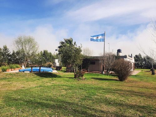 Campo A La Venta En Salto Grande, Santa Fe. 11 Hectareas Con Casa Y Pileta