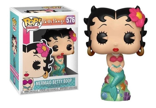 Boneco Funko Pop Betty Boop Mermaid 576