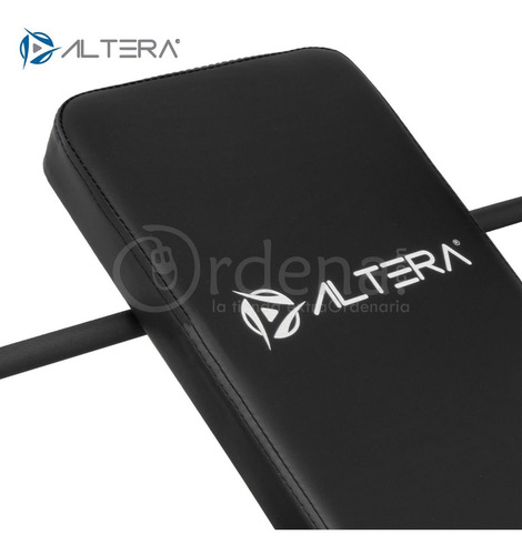 Imagen 8 de 8 de Banco De Pesas Altera Multiposiciones Kit De Discos Gym