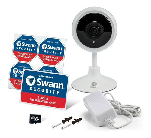 Swann - Camara Vigilancia Hd C/ Rastreo Auto 32gb Alexa-goog