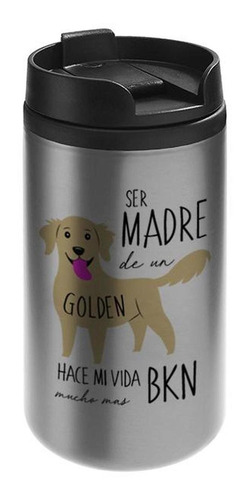 Yo Amo A Mi - Mug Mini Acero - Golden Retriever