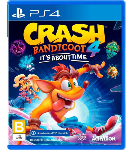 Imagen 1 de 5 de Crash Bandicoot 4: Its About Time - Playstation 4