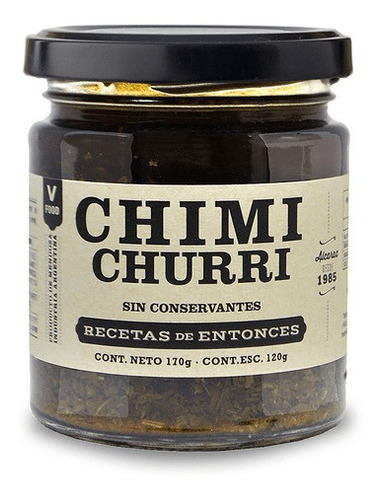 Chimichurri X170gr En Palermo! Exquisito!