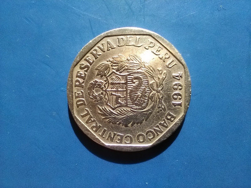 Moneda Peru Un Nuevo Sol Año 1994