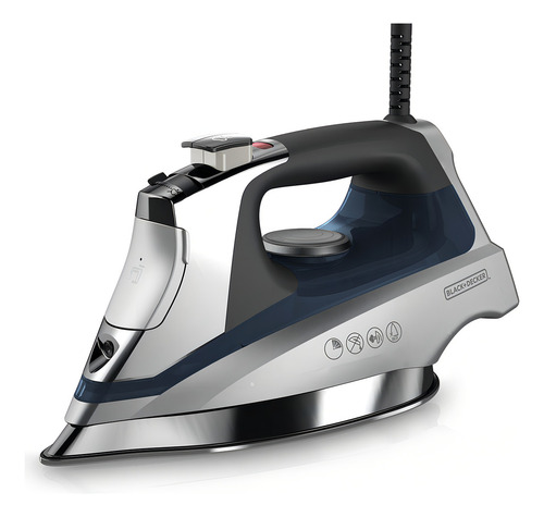 Plancha De Vapor Profesional Blackdecker Allure Azul D3030