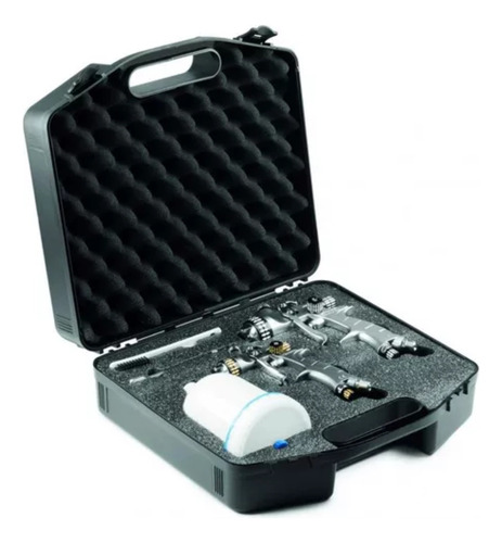 Pistola De Pintura Wimpel Mp-260 E Mp-262 Kit Com Maleta