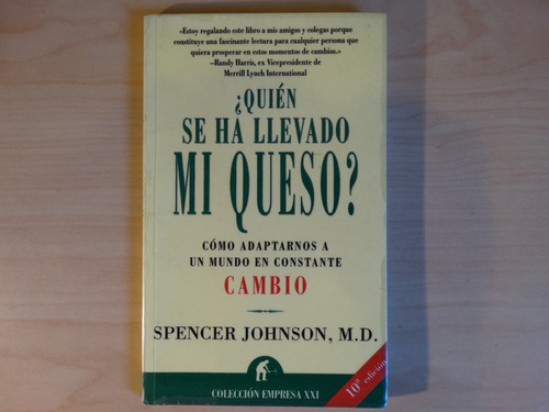 Quien Se Ha Llevado Mi Queso, Spencer Johnson, En Físico