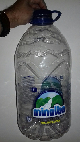 Envases Plasticos De Agua Minalba 5 Litros (Usado)