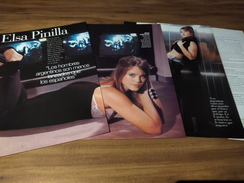 (ar771) Elsa Pinilla * Clippings Revista 4 Pgs * 2006