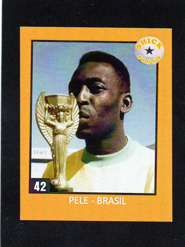 Figurita Idolos 2018, N° 42 Pele, Seleccion De Brasil, Mira!