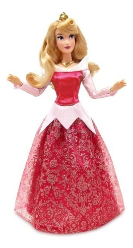 Muñeca Princesa Aurora Parques Disney Original Vestido Lujo