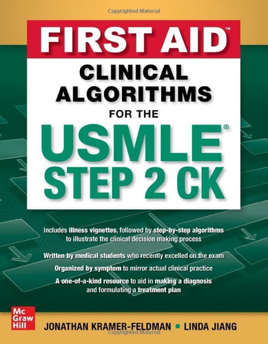 Libro: First Aid Clinical Algorithms For The Usmle Step 2 Ck