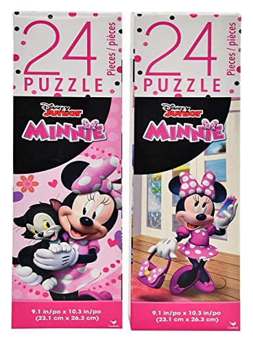 Upd Minnie Mouse Disney Tower Box Puzzle 24 Pcs, Fácil De Ju