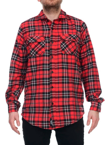 Camisa Manga Larga Burton Brighton Flannel Urbano Hombre 