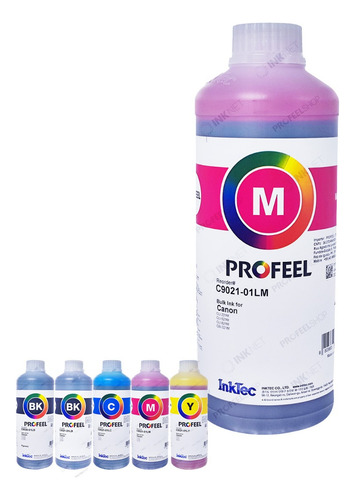 1l Tinta Profeel Inktec C9020 Bk C9021 Ix6810 Pixma Maxify