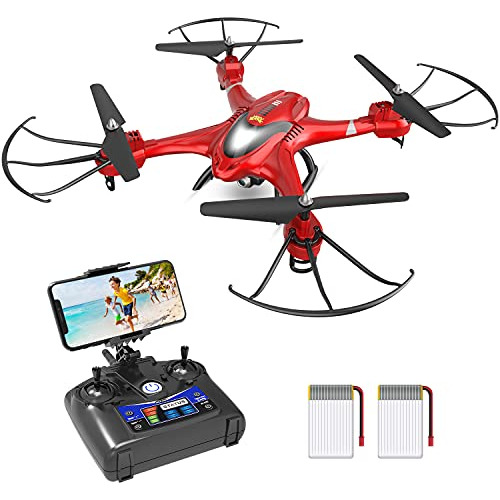 Drone Holy Stone Hs200 Con Cámara Hd 720p Y Control Por Voz.