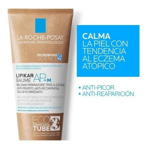 La Roche Posay Lipikar Baume Ap+m Eco-tube X 200 Ml