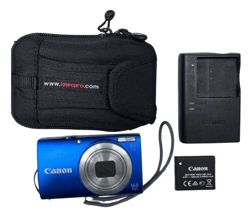 Canon Powershot A4000 Is Hd 16mpx Azul (Usado)