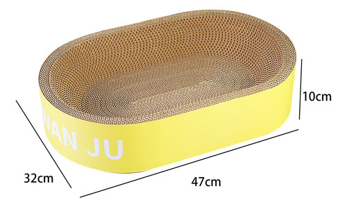 Cartón Nido Para Dormir De Cama Ovalada Salón Resistente M