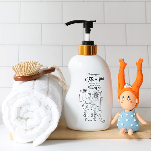 Elizavecca Cer-100 Shampoo Com Revestimento De Colágeno